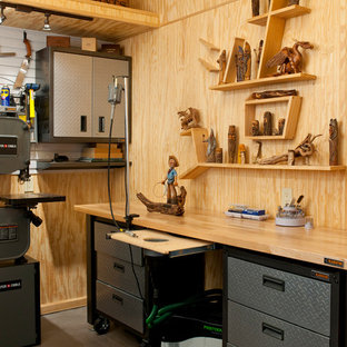 Inspiration for a timeless shed remodel in Dallas