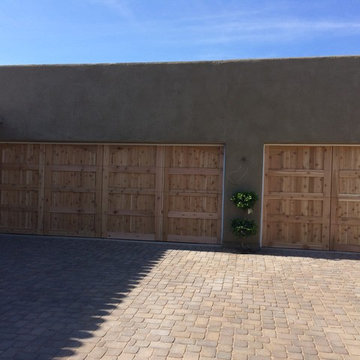 Wood Garage Doors Desert Highlands Scottsdale, Az