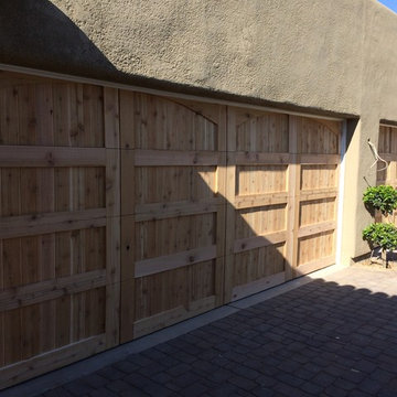 Wood Garage Doors Desert Highlands Scottsdale, Az