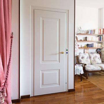 Ascensore per la casa Suite interno con porta in legno