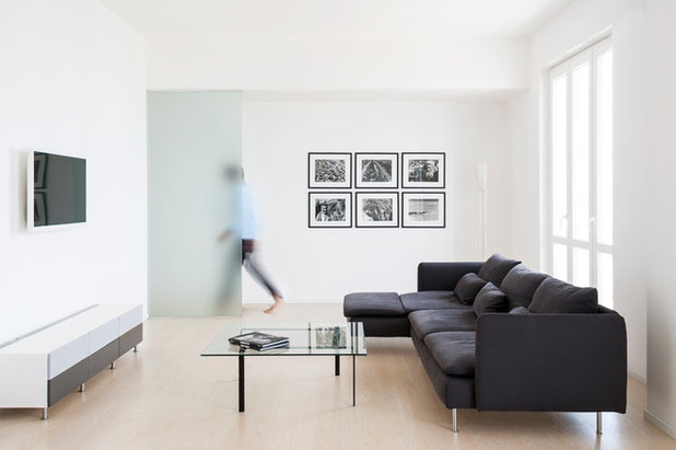 Moderno Sala de estar by La Leta Architettura