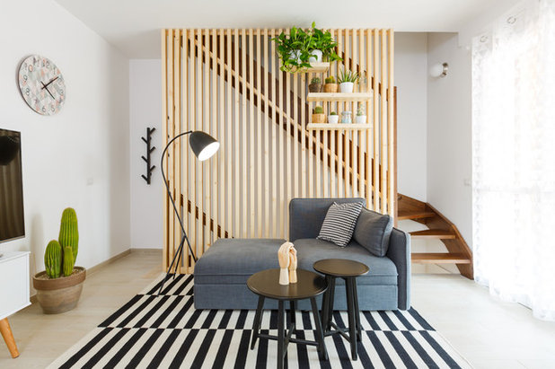 Scandinavian Living Room by Maurizio Giovannoni Architetto