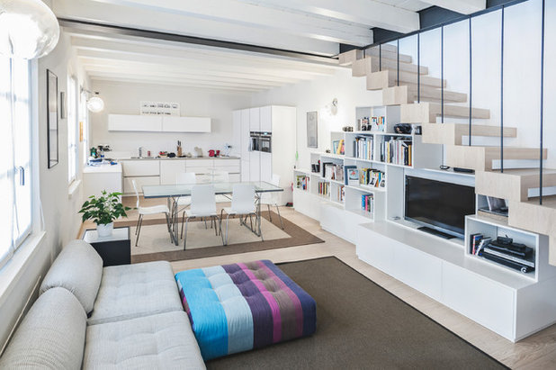 Contemporary Living Room by Studio 209a Zoppi+Associati