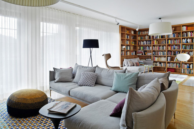 Midcentury Living Room by MOROSO