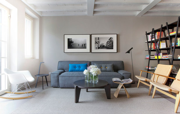 Scandinavian Living Room by Studio Davide Cerini