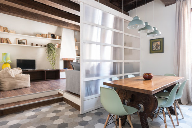 Mediterranean Living Room by Caterina Raddi Architetto
