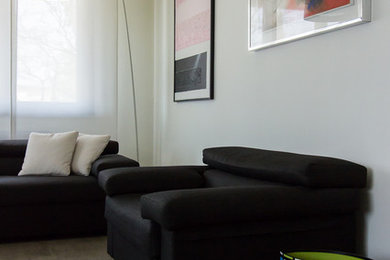 This is an example of a modern living room in Venice.