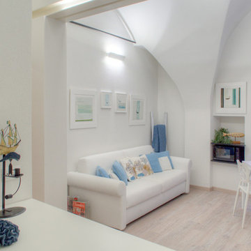 Living appartamento ristrutturato Borgo Ligure