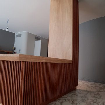 Monteverdi House | 180 MQ | Consolle + rivestimento pilastro in CLS