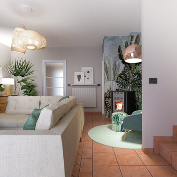 Nuovo look al soggiorno - Progetto in corso