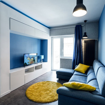 Prismatic Blue Apartment