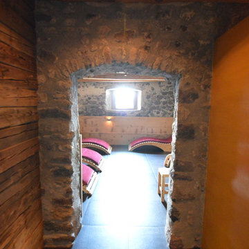 Sauna in una vecchia cantina del 1600