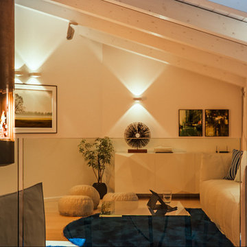 UN ATTICO IN STILE LOFT IN MILANO