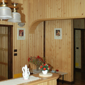 Una casa in legno per 2 appartamenti