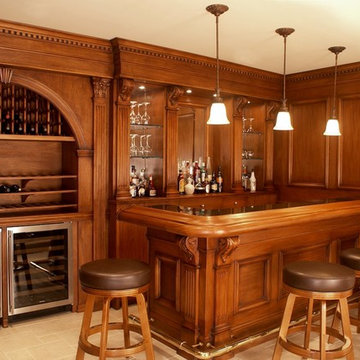Simple Wine Cellar and Residential Bar