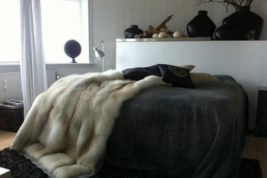Bed throw - fox/cashmere