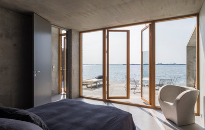 Houzz Tour: Arkitekternas sköna hus med havsutsikt från alla rum