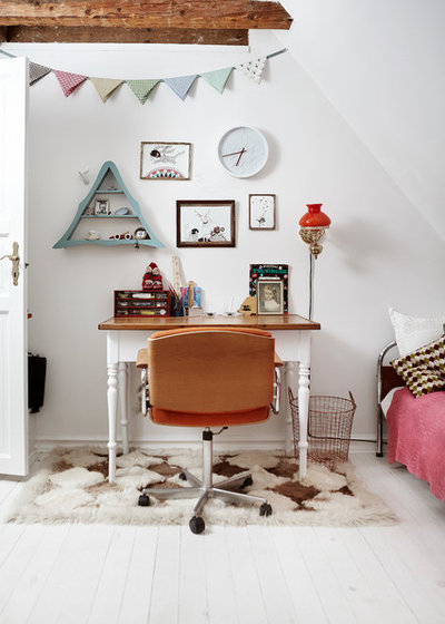 Shabby-Chic-Style Schlafzimmer by Mia Mortensen Photography
