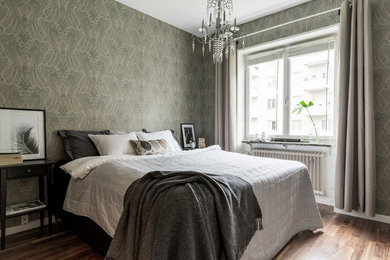 Modernes Schlafzimmer in Stockholm