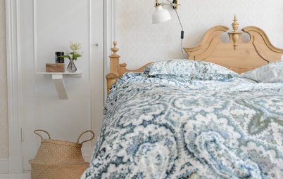 How to Fit a Bedside Shelf into Even the Tiniest Bedroom