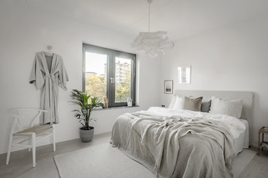 Skandinavisches Schlafzimmer in Stockholm