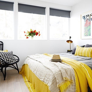 Idées déco pour une chambre moderne.