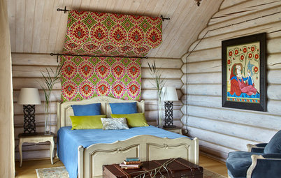 В закладки: Спальня в деревянном доме — 27 идей