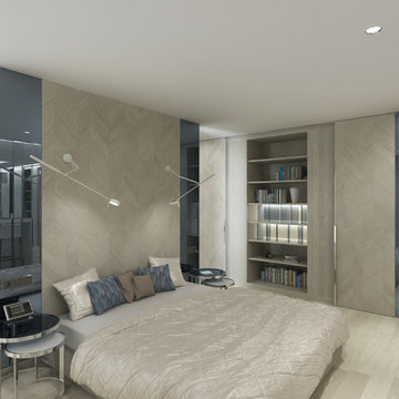 Deep Blue Sea Interior Apartment