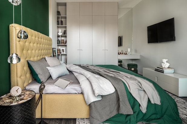 Contemporary Bedroom by Петр Пивоваров "ijeca-design"