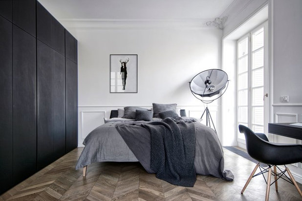 Scandinavian Bedroom by INT2architecture
