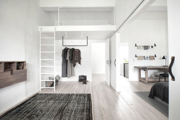 Industrial Bedroom by INT2architecture