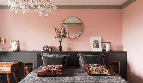 Фотоохота: 31 вариант цветных стен в спальне