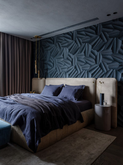 Современный Спальня by Архитектурная студия MOPS
