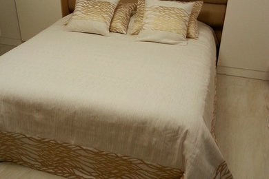 コンテンポラリースタイルのおしゃれな寝室のインテリア