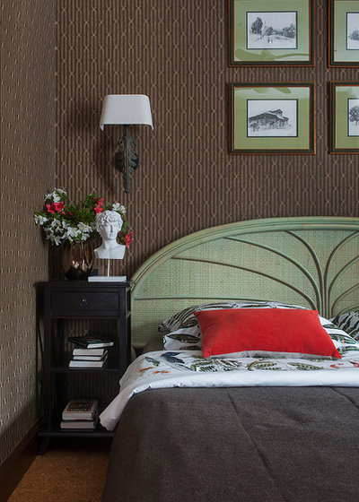 Eclectic Bedroom by COUTURE INTERIORS