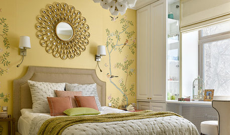 Chic Feature Walls Make a Wow Statement in These Bedrooms