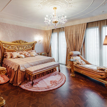 Текстильное оформление квартиры в Центре Москвы