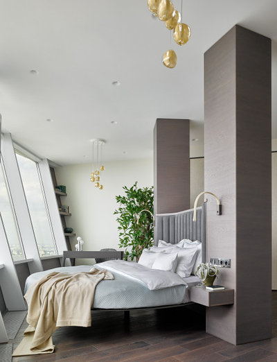 Современный Спальня by Ariana Ahmad Interior Design
