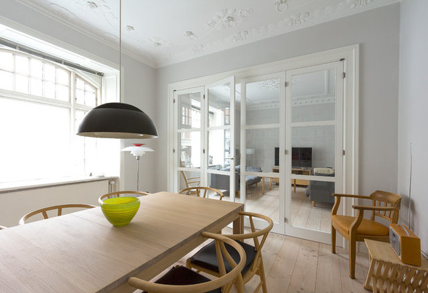 Transitional Dining Room by Vahle A/S