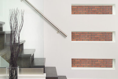 Example of a trendy staircase design in Ottawa