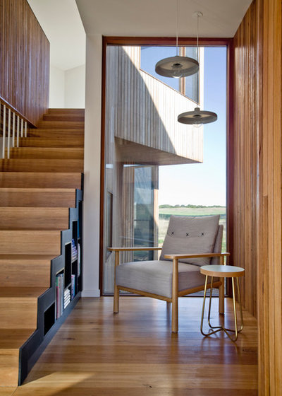 Contemporary Staircase by Auhaus Architecture