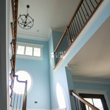 16_Spiral White Oak Treads to Fabulous Home Observatory, Fairfax VA 22032