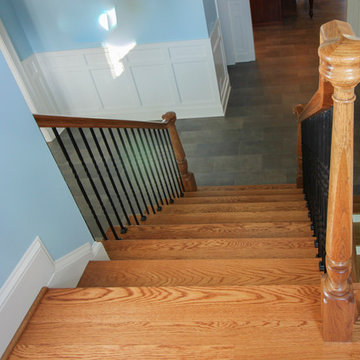 16_Spiral White Oak Treads to Fabulous Home Observatory, Fairfax VA 22032