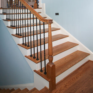 16_Spiral White Oak Treads to Fabulous Home Observatory, Fairfax VA 22032