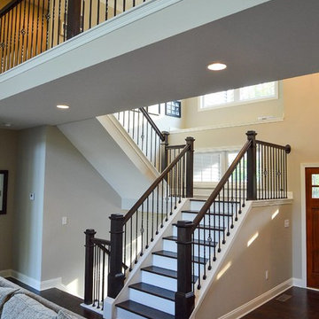 2-story open railing system