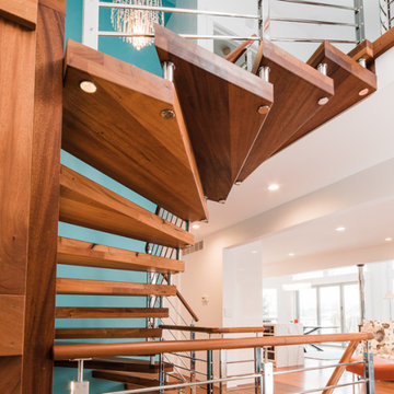 2019 SMA StairCraft Awards - Best Stairway Renovation - Heartland Stairways