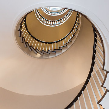2020 SMA StairCraft Award - Best Curved Stairway-Traditional - HEARTLAND STAIRWA
