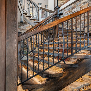 2020 SMA StairCraft Award - Best Straight Stairway-Traditional - HEARTLAND STAIR