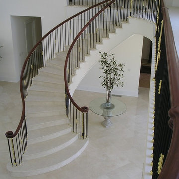 3_Classical Staircase for Elegant-Traditional Home, Alexandria VA 22315