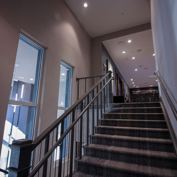 30_Industrial Style Staircase in Renovated Community Clubhouse, Arlington VA 222